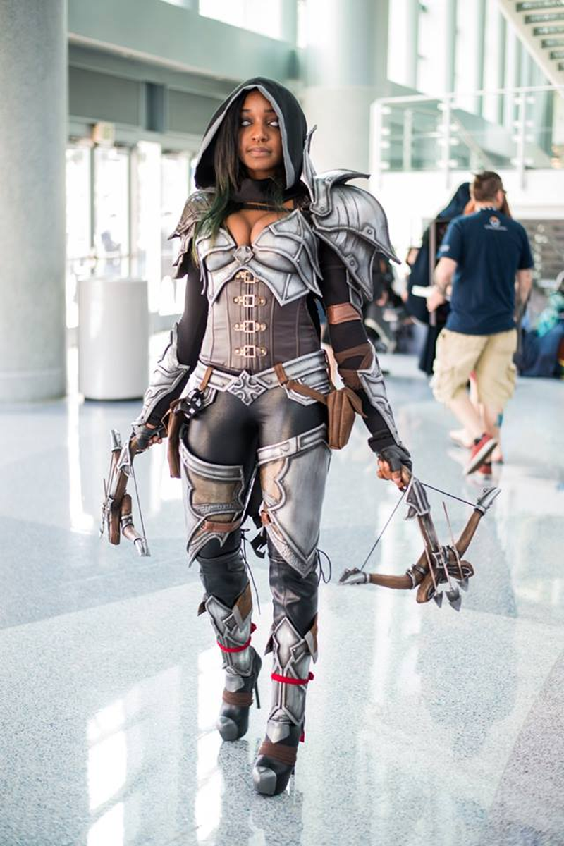 A Diablo III Demon Hunter.